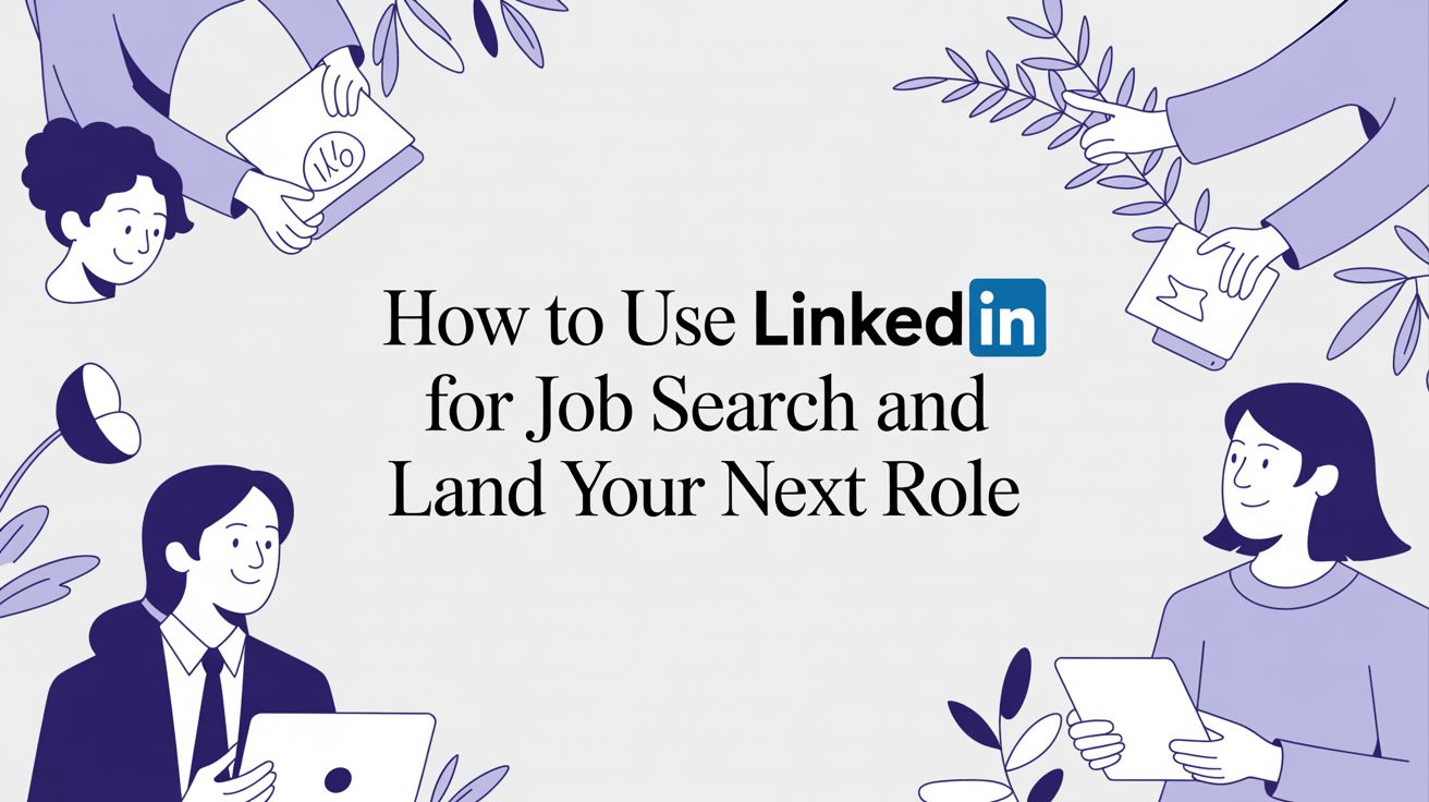 How to Use LinkedIn for a Job Search and Land Your Next Role