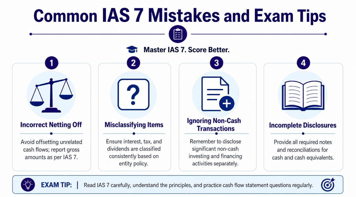 Common IAS 7 Mistakes and Exam Tips