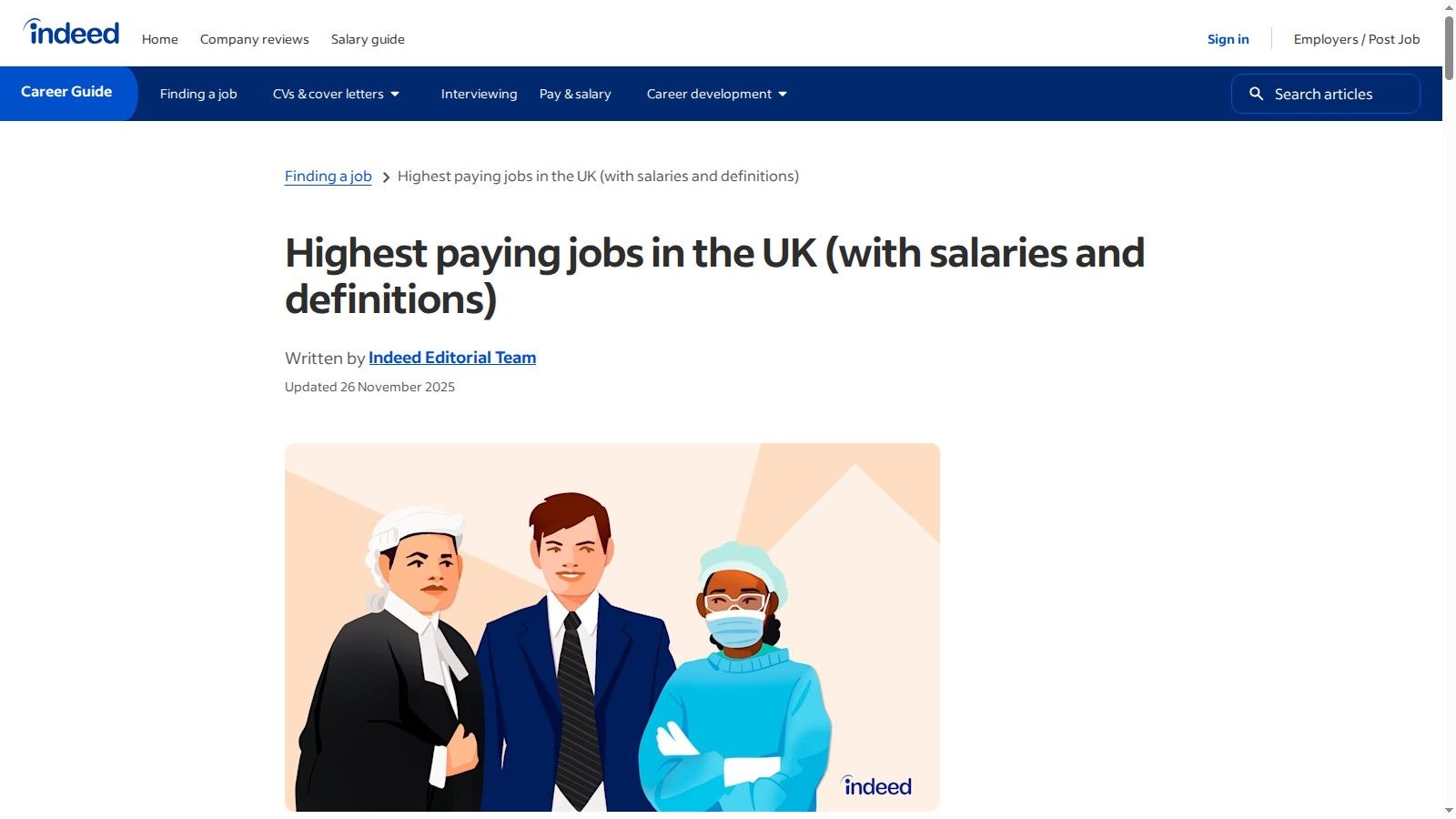 Michael Page – UK Salary Guides (2025)