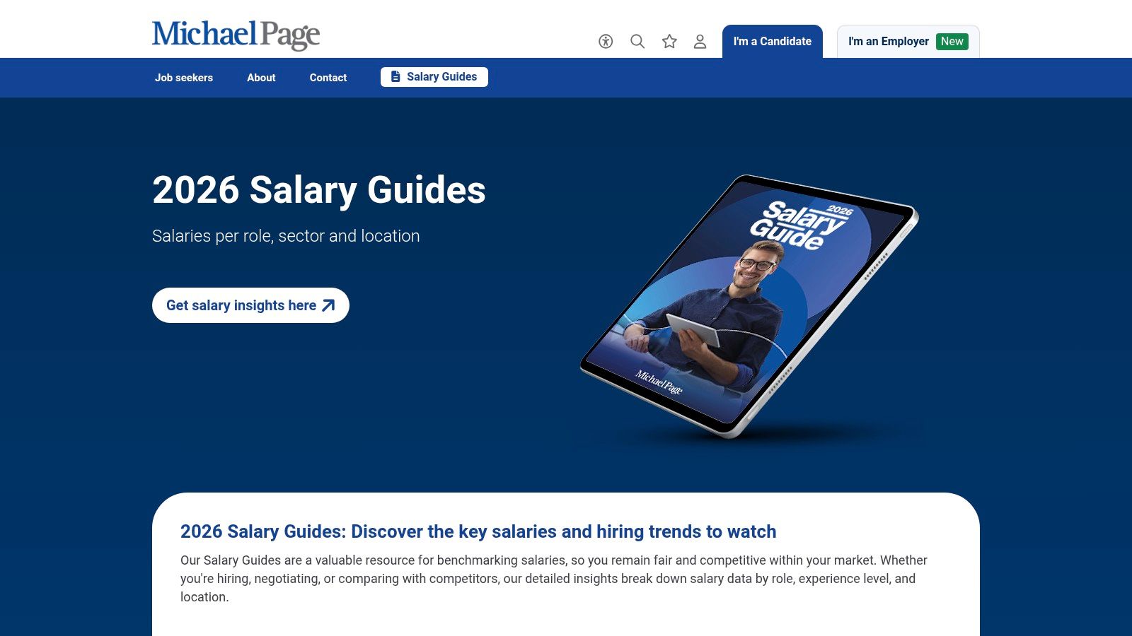 Robert Walters – UK Salary Survey (2025/26 edition)
