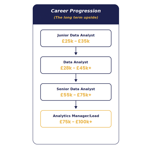 Career Progression for Data Analyst